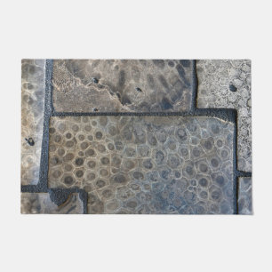 Petoskey Stone Design Doormat