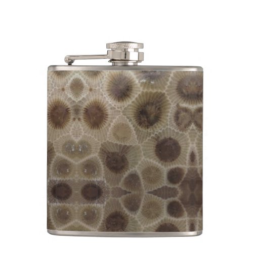 Petoskey Stone Flask