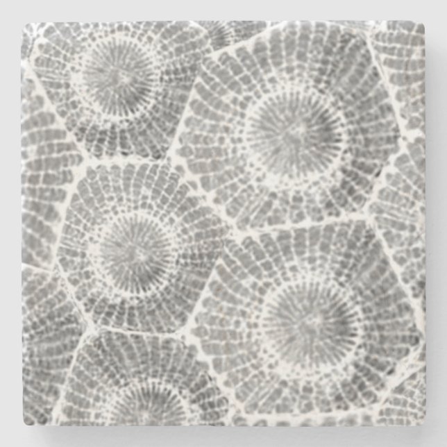 Petoskey Stone Pattern Coaster (Front)