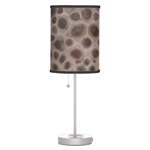 Petoskey Stone  the Great Lakes Table Lamp