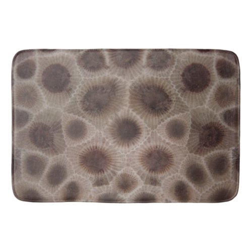 Petoskey Stones  Michigan State stone Bath Mat