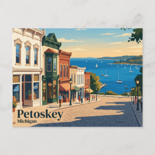 Petoskey USA Postcard
