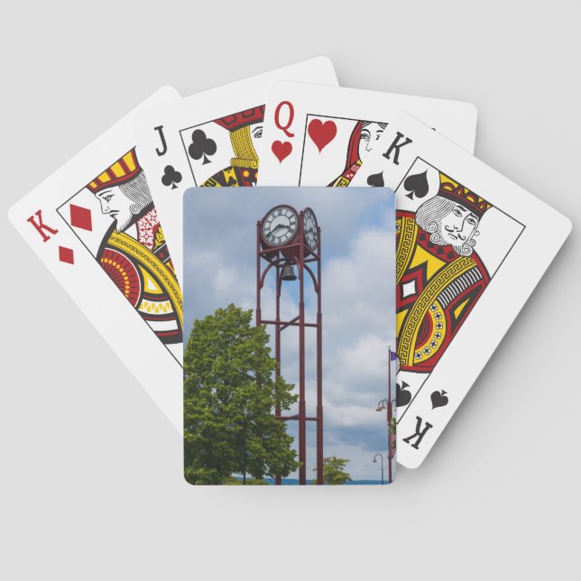 Petosky Tower Of Time Poker Cards (Back)