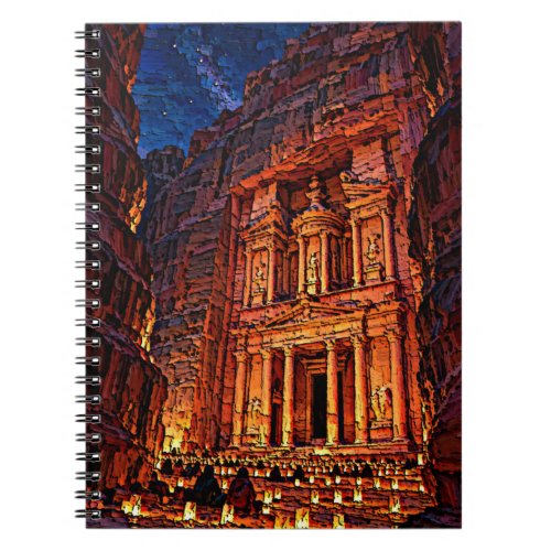 Petra by Candlelight Notebook