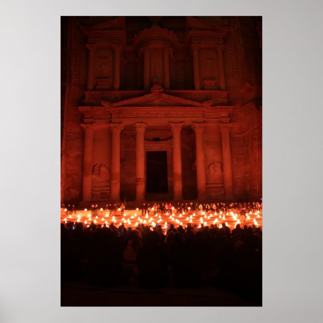 Petra by Night Poster (Front)