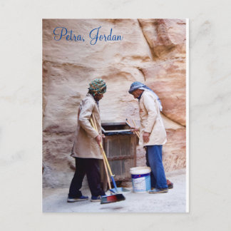 Petra -Historical and Archeological city in Jordan Postcard
