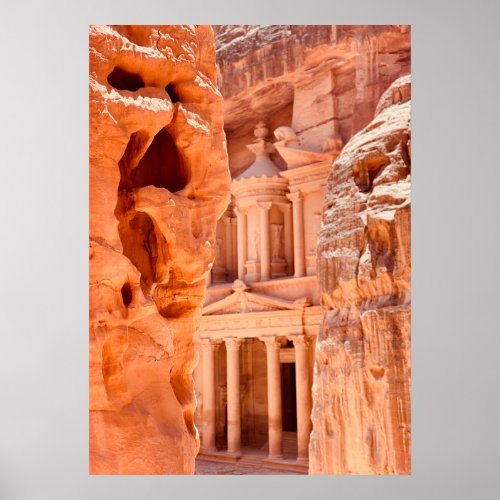 Petra Historical place in Jordan Poster