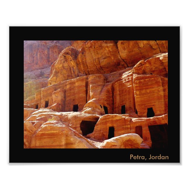 Petra, Jordan Photo Print (Front)