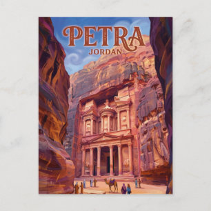 Petra Jordan Postcard