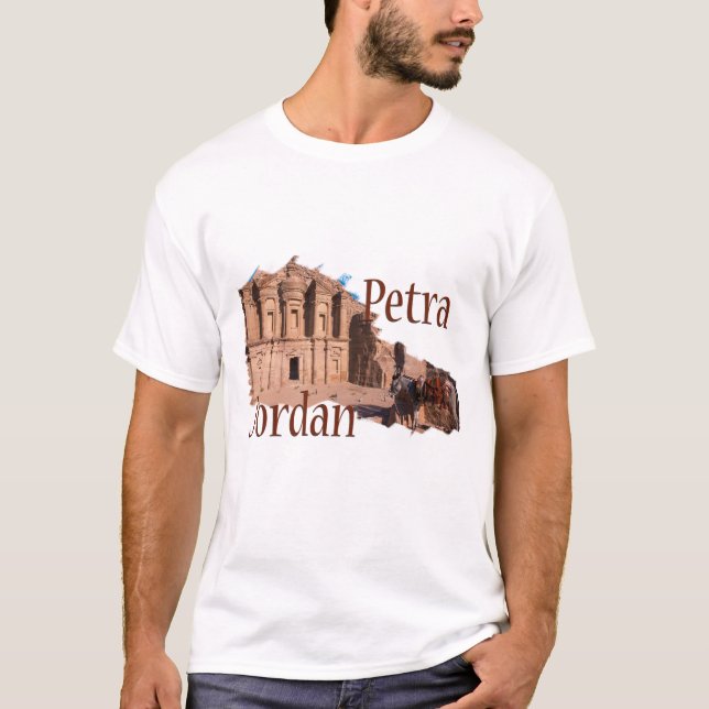 Petra, Jordan: The Monastery T-Shirt (Front)