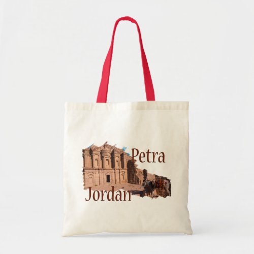 Petra Jordan The Monastery Tote Bag