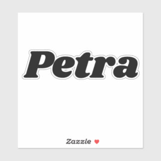 Petra Sticker
