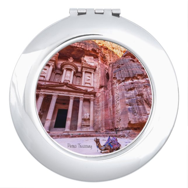 Petra Treasury Compact Mirror (Front)