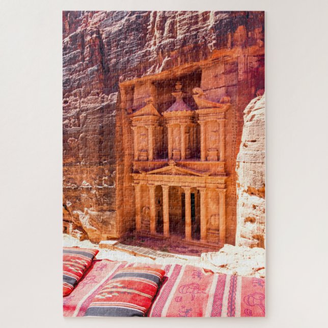 Petra Treasury Jigsaw Puzzle (Vertical)