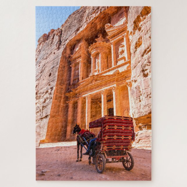 Petra Treasury Jigsaw Puzzle (Vertical)