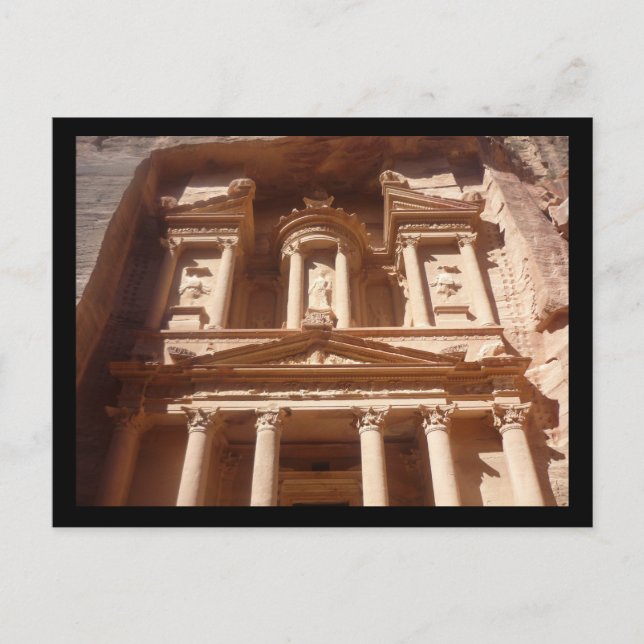 petra treasury postcard (Front)
