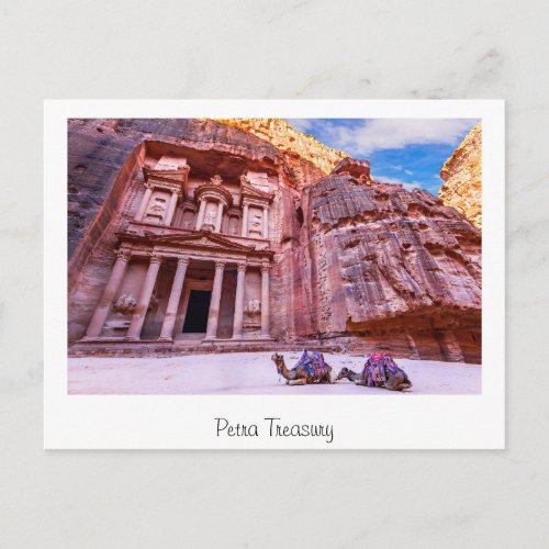 Petra Treasury Postcard
