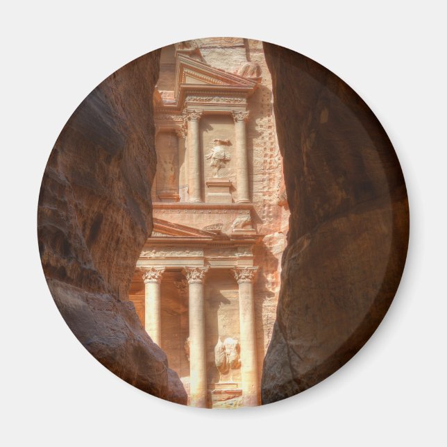 Petra Treasury Revealed Magnet (Front)