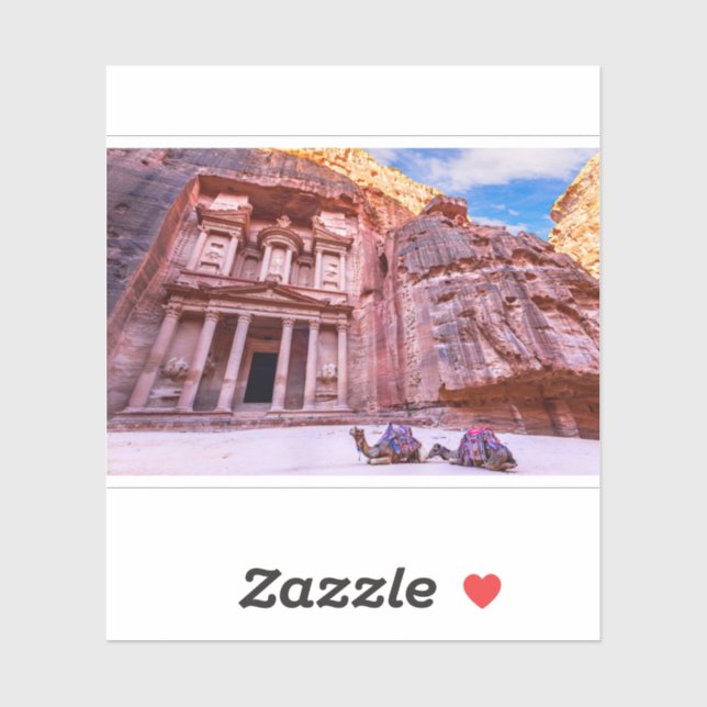 Petra Treasury Sticker (Sheet)