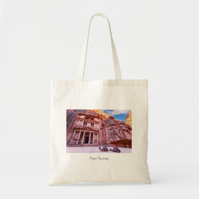 Petra Treasury Tote Bag (Front)