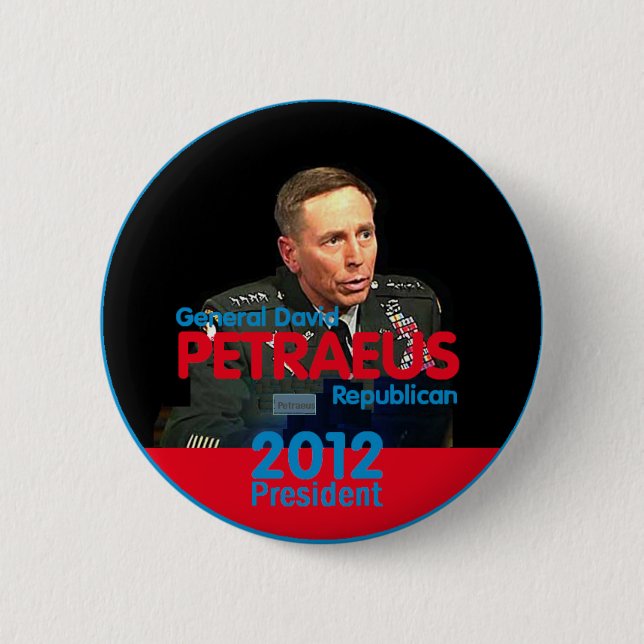 PETRAEUS 2012 Button (Front)