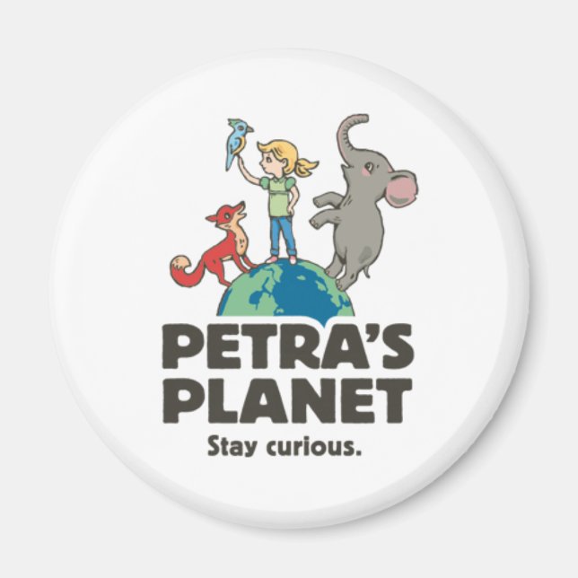 Petra's Planet Magnet (Front)