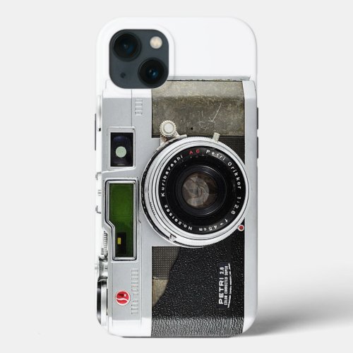 Petri 28 Color Super Vintage Camera iPhone 13 Case