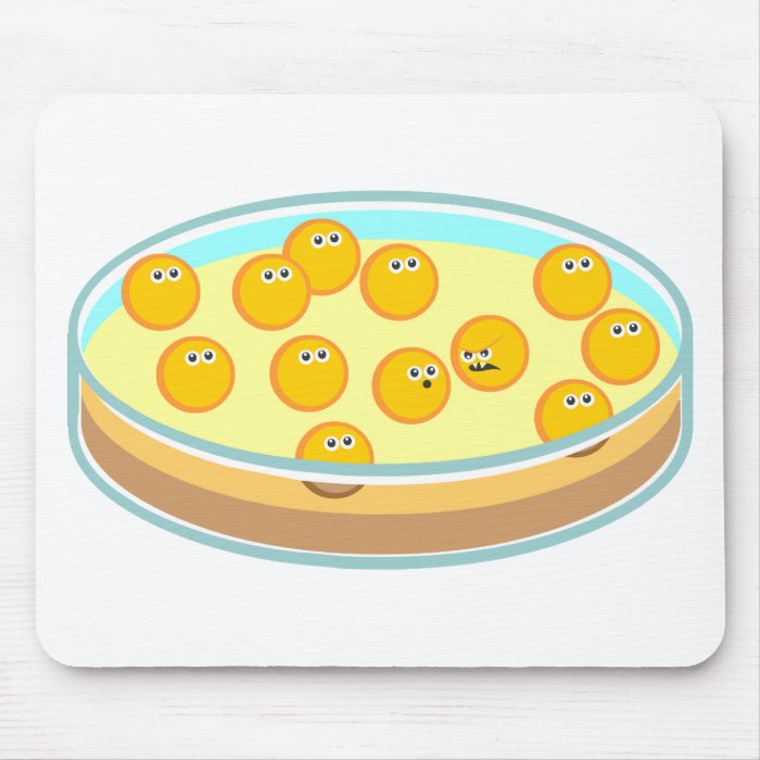 Petri Dish MRSA Mousepad