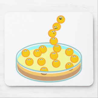 Petri Dish Tower Mouse Pad