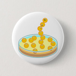 Petri Dish Tower Pinback Button