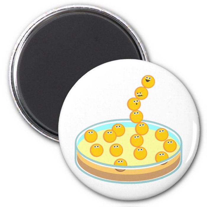 Petri Dish Tower Refrigerator Magnet