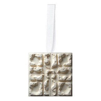 Petrified Cube Ornament