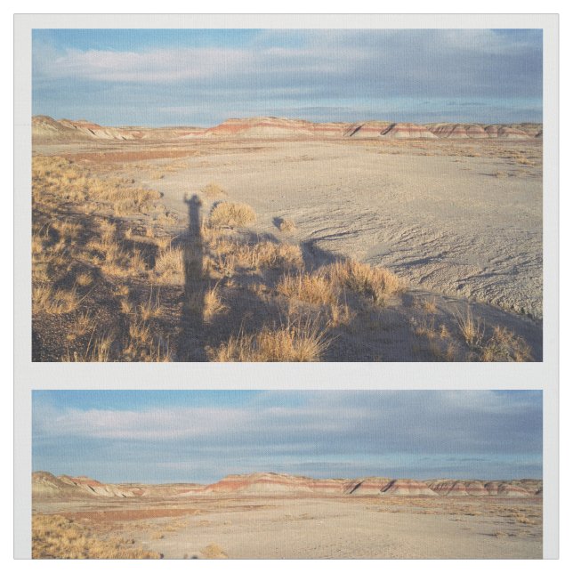 Petrified Forest Desert Wave Photo Fabric (Swatch)