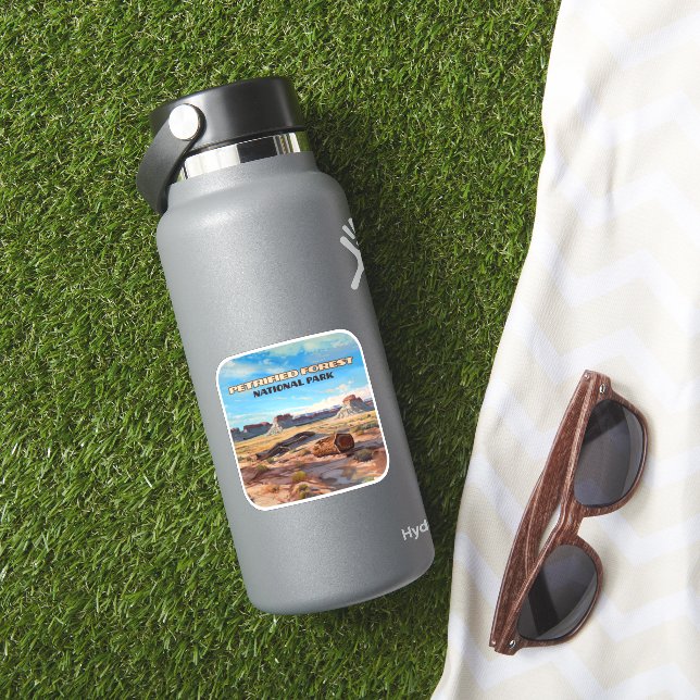 Petrified Forest National Park Arizona Desert  Sticker (HydroFlask Insitu)