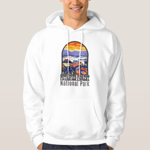 Petrified Forest National Park Arizona Vintage  Hoodie