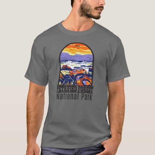 Petrified Forest National Park Arizona Vintage T_Shirt