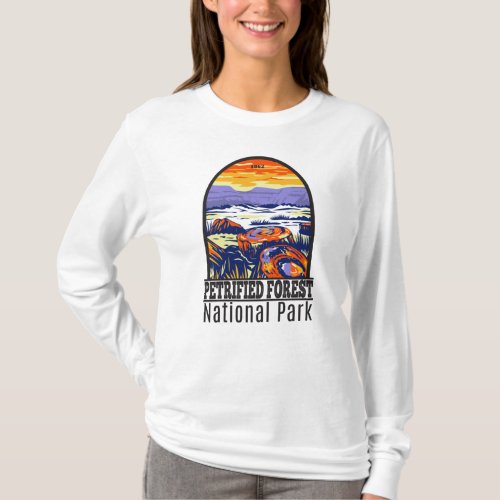 Petrified Forest National Park Arizona Vintage T_Shirt