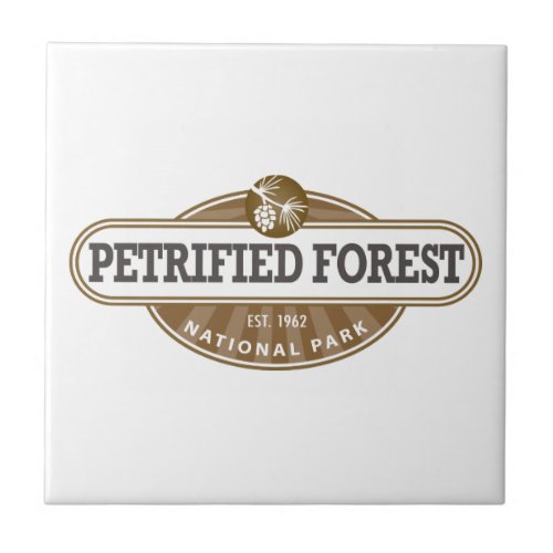 Petrified Forest National Park Ceramic Tile
