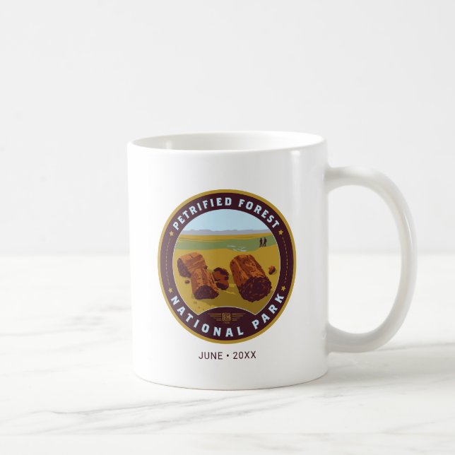 Petrified Forest National Park Coffee Mug (Right)