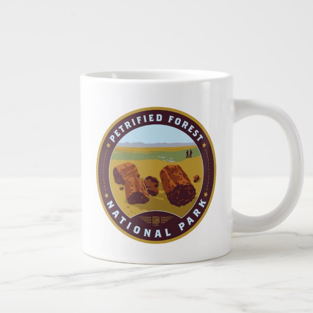 Petrified Forest National Park Giant Coffee Mug (Right)