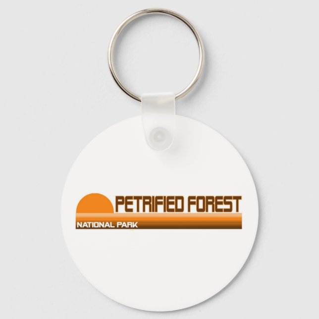 Petrified Forest National Park Keychain (Front)