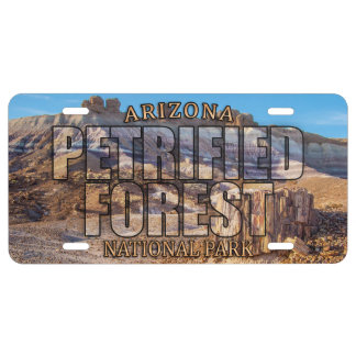 Petrified Forest National Park License Plate