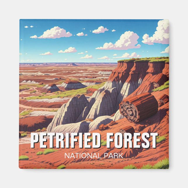 Petrified Forest National Park Magnet (Front)