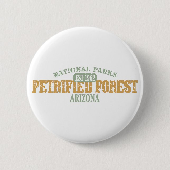 Petrified Forest National Park Pinback Button (Front)