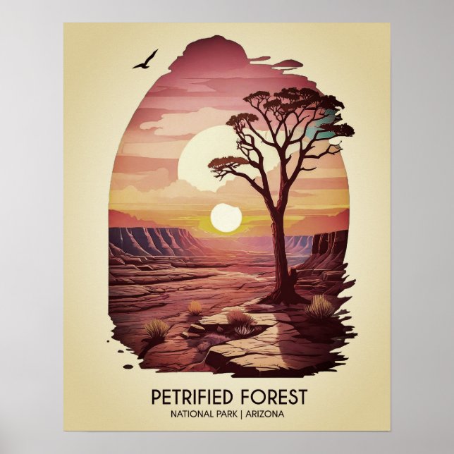 Petrified Forest National Park Poster (Front)