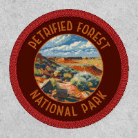 Petrified Forest National Park Retro Distressed