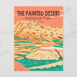 Petrified Forest National Park The Painted Desert Postcard