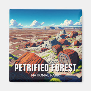 Petrified Forest National Park Travel Magnet