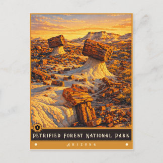 Petrified Forest National Park | Vintage Postcard