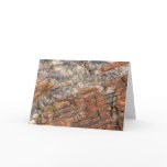 Petrified Log Closeup I Card